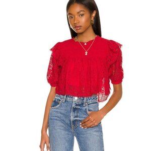 TULAROSA Ashley Lace Top